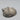 Vintage Silver-Tone Reclining Cat Figurine Sculpture