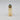 Vintage Irving W. Rice & Co. (IRICE) Czech Jeweled Pressed Glass Miniature Perfume Bottle with Gilt Filigree Cap and Emerald Green Glass Accent