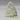 Lalique France “Papillon Ailes Fermées” (Closed Wings Butterfly) Green Crystal Figurine Sculpture with Hand-Painted Accents