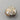 Limoges France Hand-Painted Porcelain Round Trinket Box with Gold Gilt Lattice and Floral Decoration, Gilt Metal Mounts and Flower Clasp