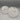 Pair of Vintage Hand-Blown Art Glass Decorative Spheres