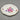 Vintage Herend Hand-Painted Porcelain Oval Trinket Dish with Pink Floral Decoration and Gold Trim 7736