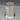 Vintage Silver-Plated Pierced Cylindrical Wine Coaster or Bottle Holder with Beaded Base