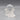 Miniature Hand-Carved Clear Quartz Crystal Smiling Ghost Figurine Halloween Decoration, 2" Tall