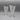 Pair of Vintage Made in Italy Clear Pressed Glass Diamond Pattern Footed Vases with Flared V-Shaped Rims