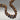 Vintage Brown Shimmering Beaded Necklace
