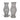 Vintage Pair of Blenko Hand-Blown Clear Glass Rolled Rim Hurricane Candle Shades, Bulbous Waisted Form