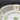 Vintage Porcelain Pierced Reticulated Pedestal Compote Bowl with Green Floral Decoration and Gold Gilt Accents
