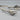 Vintage Silver-Tone Metal Serving Tongs with Sculptural Hand Design