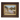 Original Impressionist Style River Landscape Painting with Wildflowers in Dark Wood and Gold Gilt Frame