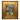Vintage Impressionist Style European Village Cottage Landscape Oil Painting on Canvas in Gold Gilt Frame