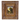 Vintage Miniature Original Woodland Landscape Painting with Country Path in Ornate Gold Gilt Frame