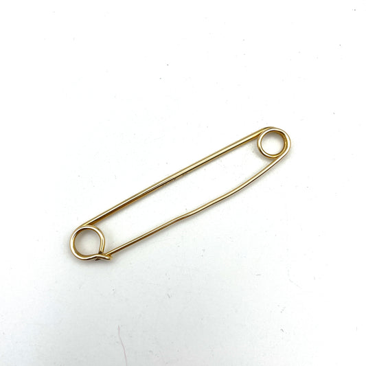 Vintage Safety Pin Brooch