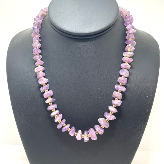 Vintage Amethyst Necklace