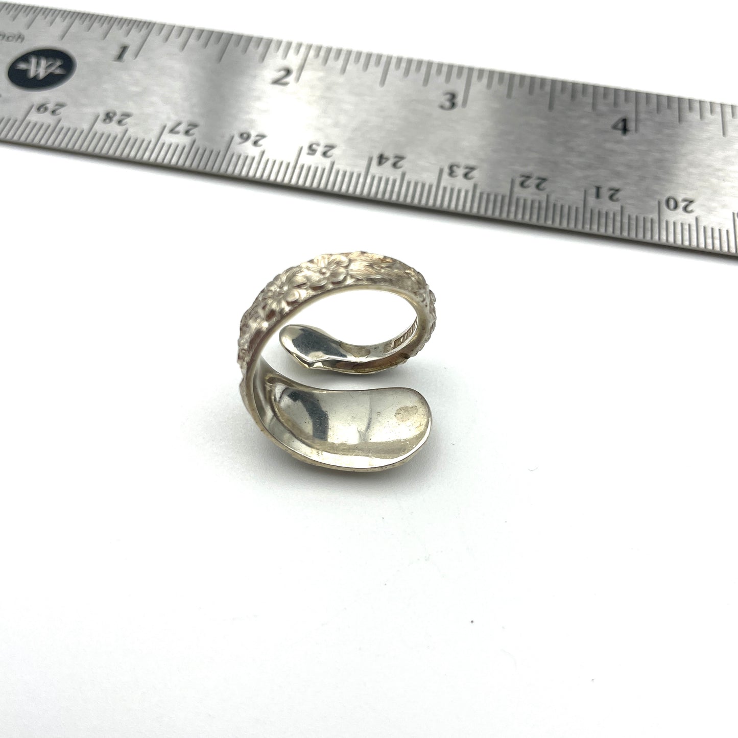 Vintage Bent Spoon Ring - Size 6