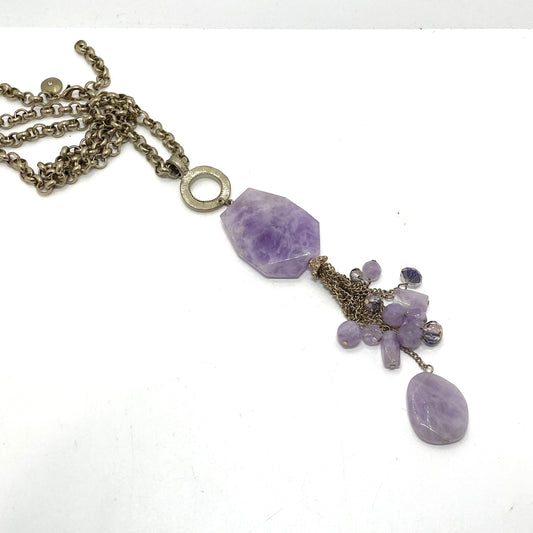 Amethyst Statement Necklace