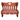 Vintage Handmade Wooden Doll Bench for Dolls or Bears