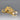 Gold tone brooch with leaf motif and two faux pearl accents