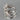 Vintage Sterling Silver Engagement Ring - SIze 6
