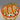 Pumpkin Rhinestone Brooch Pin