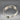 Vintage Sterling Silver Bangle Bracelet with Squared Edges