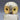 Classic Marble Owl Sculpture - Vintage White