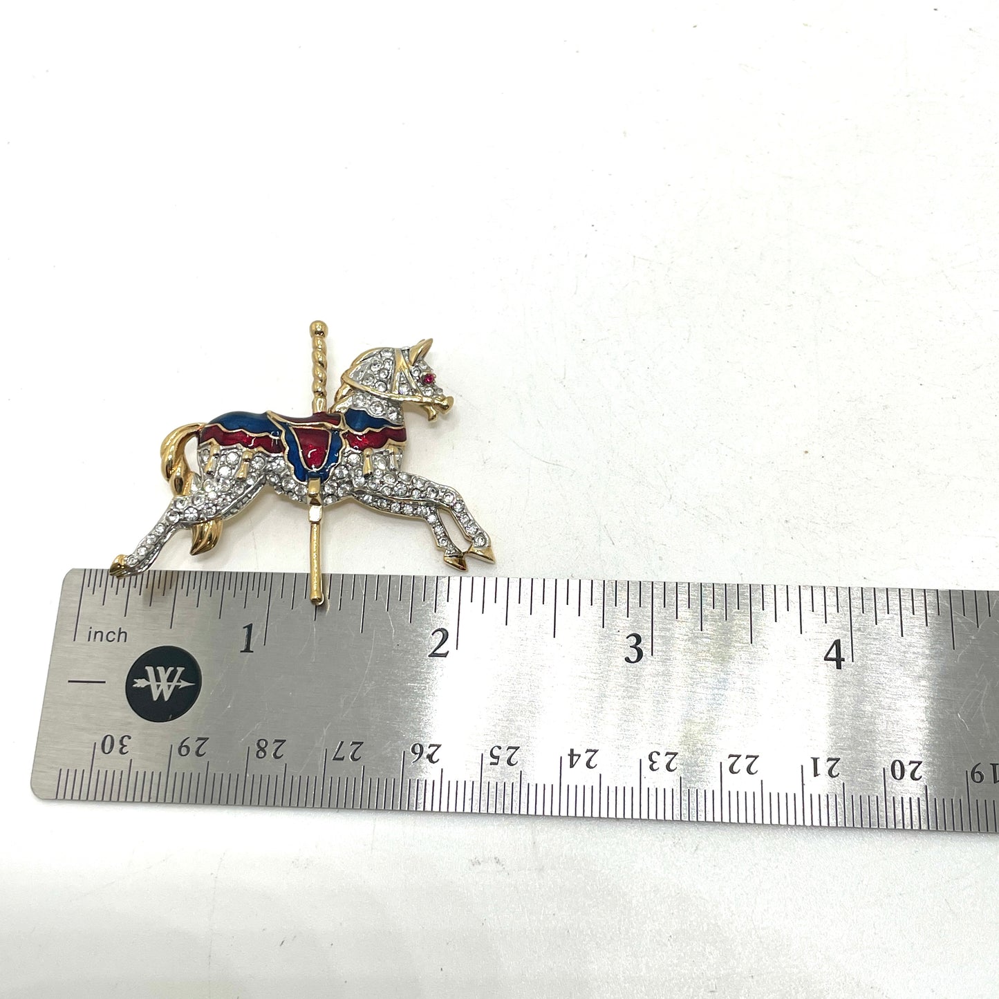 Vintage Carousel Horse Pin