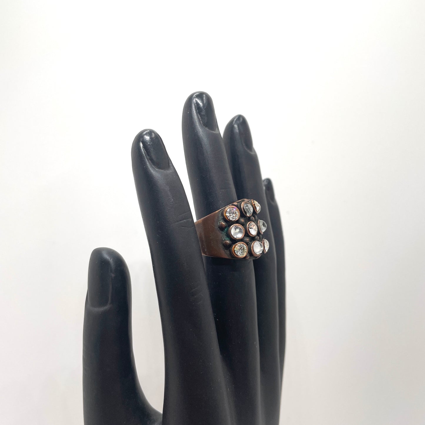Vintage Chunky Cocktail Ring - Size 6