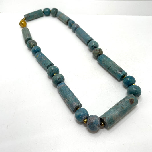 Vintage Blue Stone Necklace