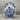 Maitland Smith Blue and White Porcelain Flask - Form Octagonal Vase - ShopSBH