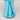 Vintage Blue Overlay Glass Vase - ShopSBH
