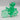 Vintage Green Plastic Dog on Motorcycle Magnifying Glass - ShopSBH