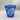 Vintage Hazel Atlas Cobalt Blue Windmill Ice Bucket - ShopSBH