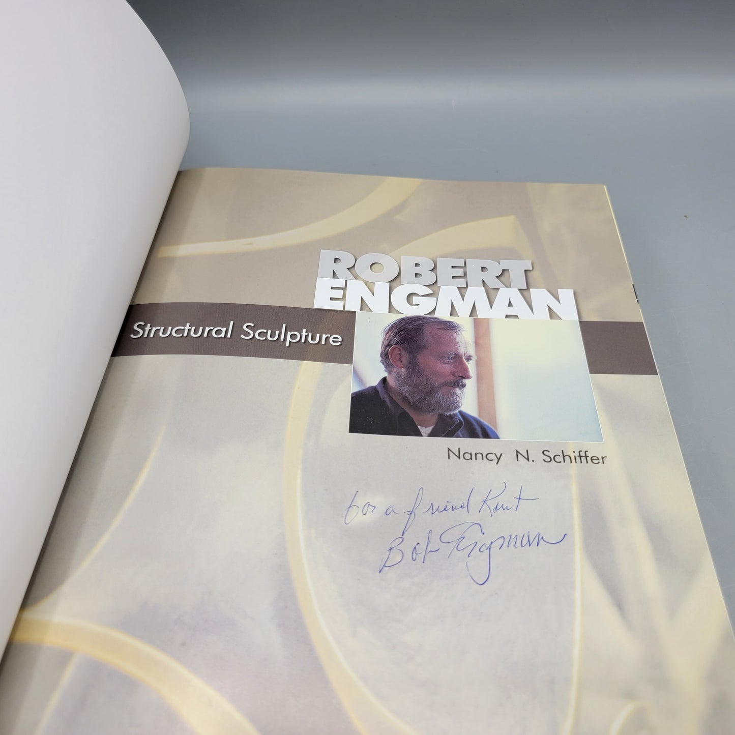 Robert Engman Structural Sculpture Book by Nancy Schiffer Signed