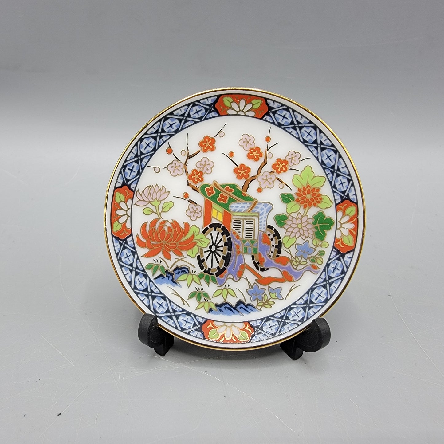 Miniature Chinese Porcelain Plate