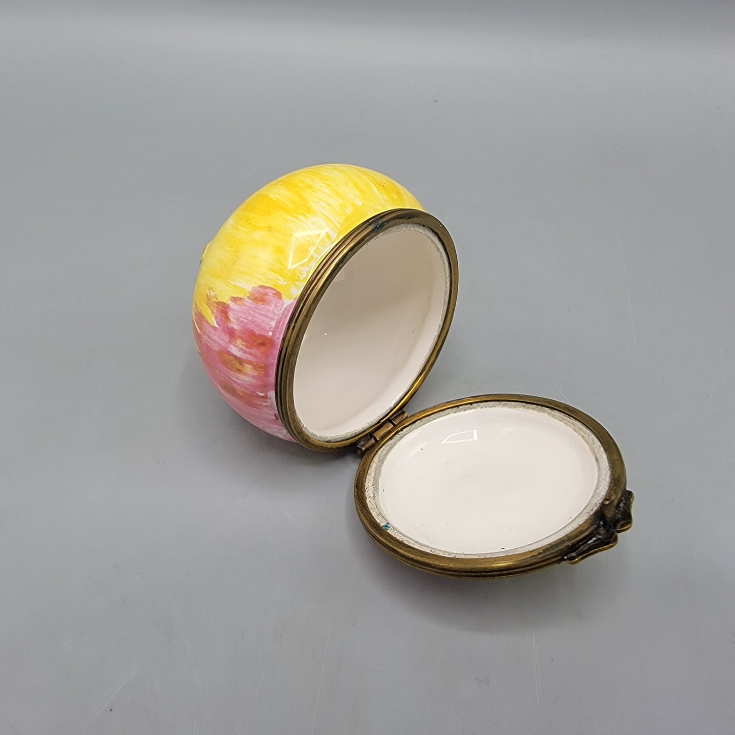 Limoges Porcelain Apple Box