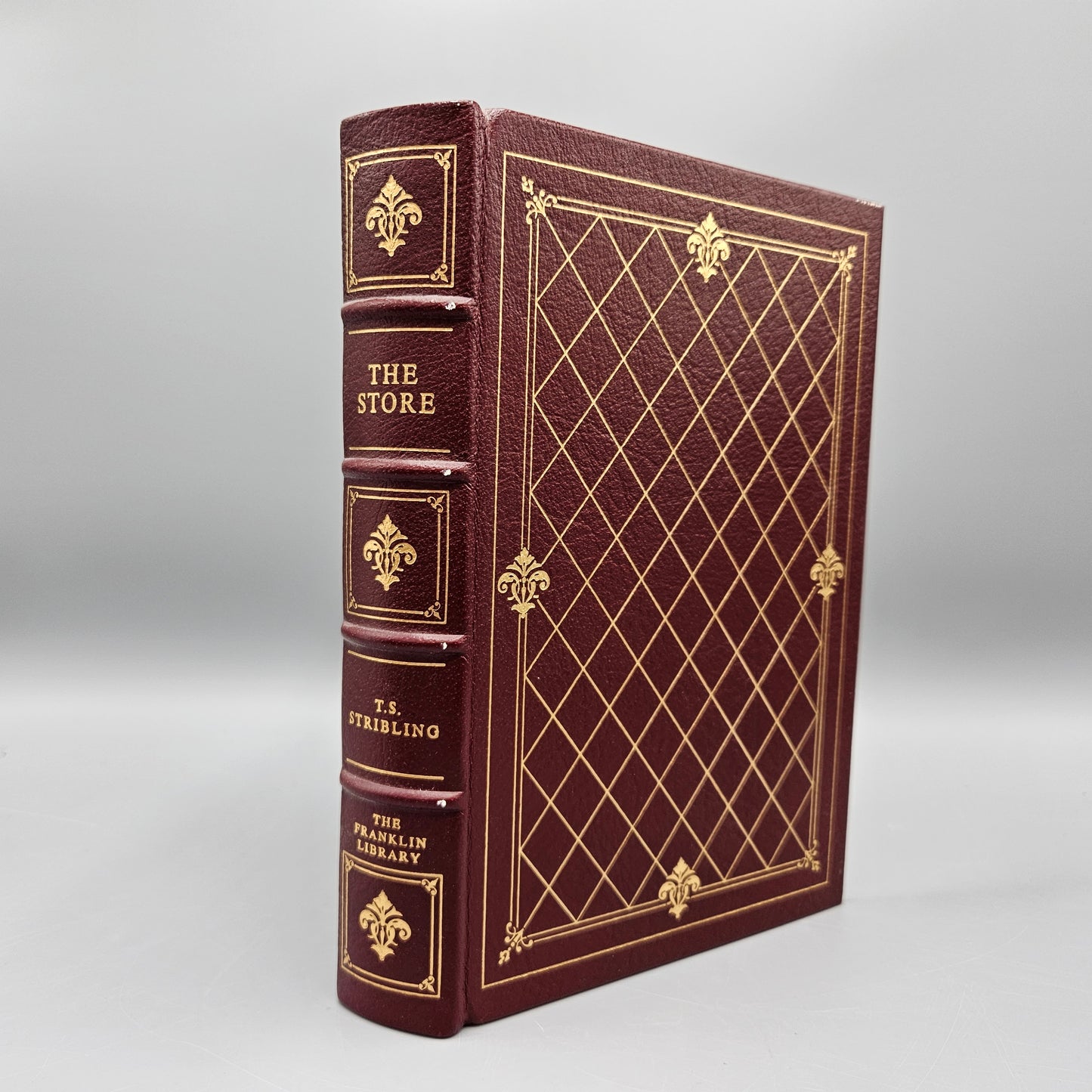 Leatherbound Book TS Stribling "The Store" Franklin Library