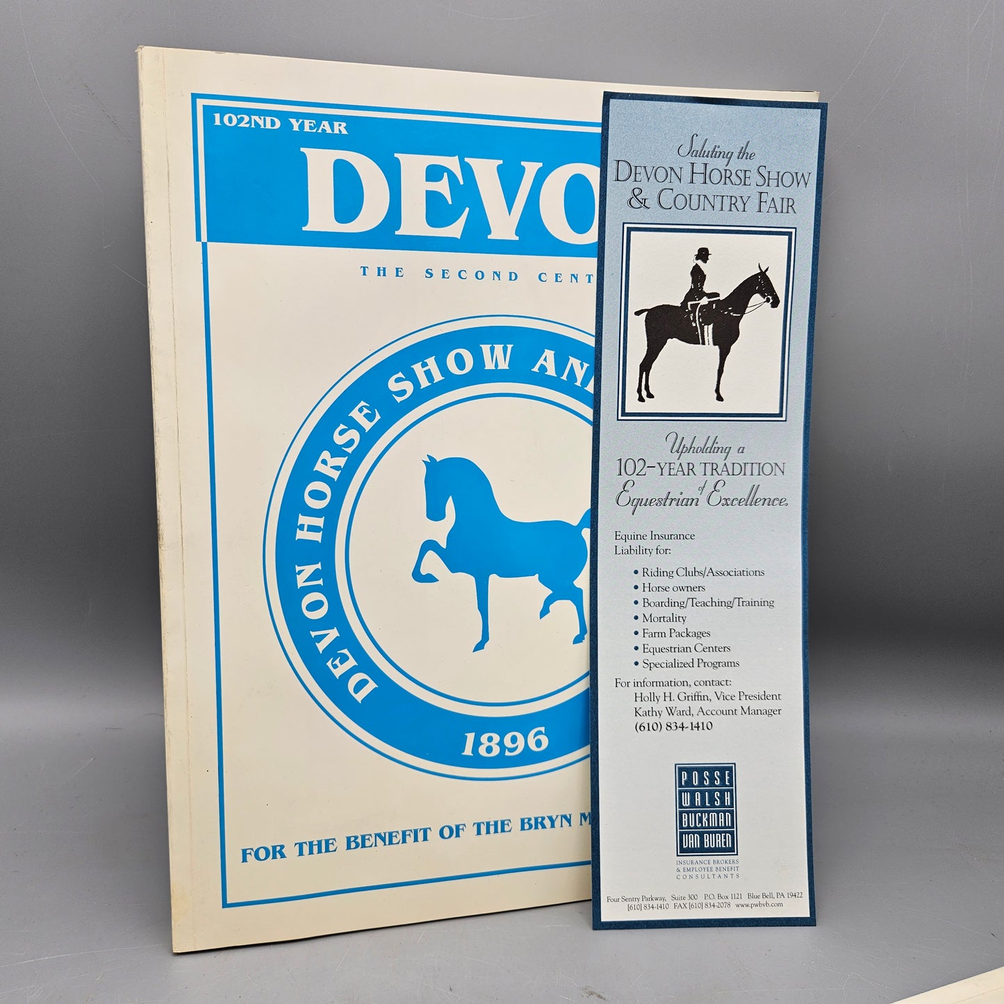 Devon Horse Show 1998 Program