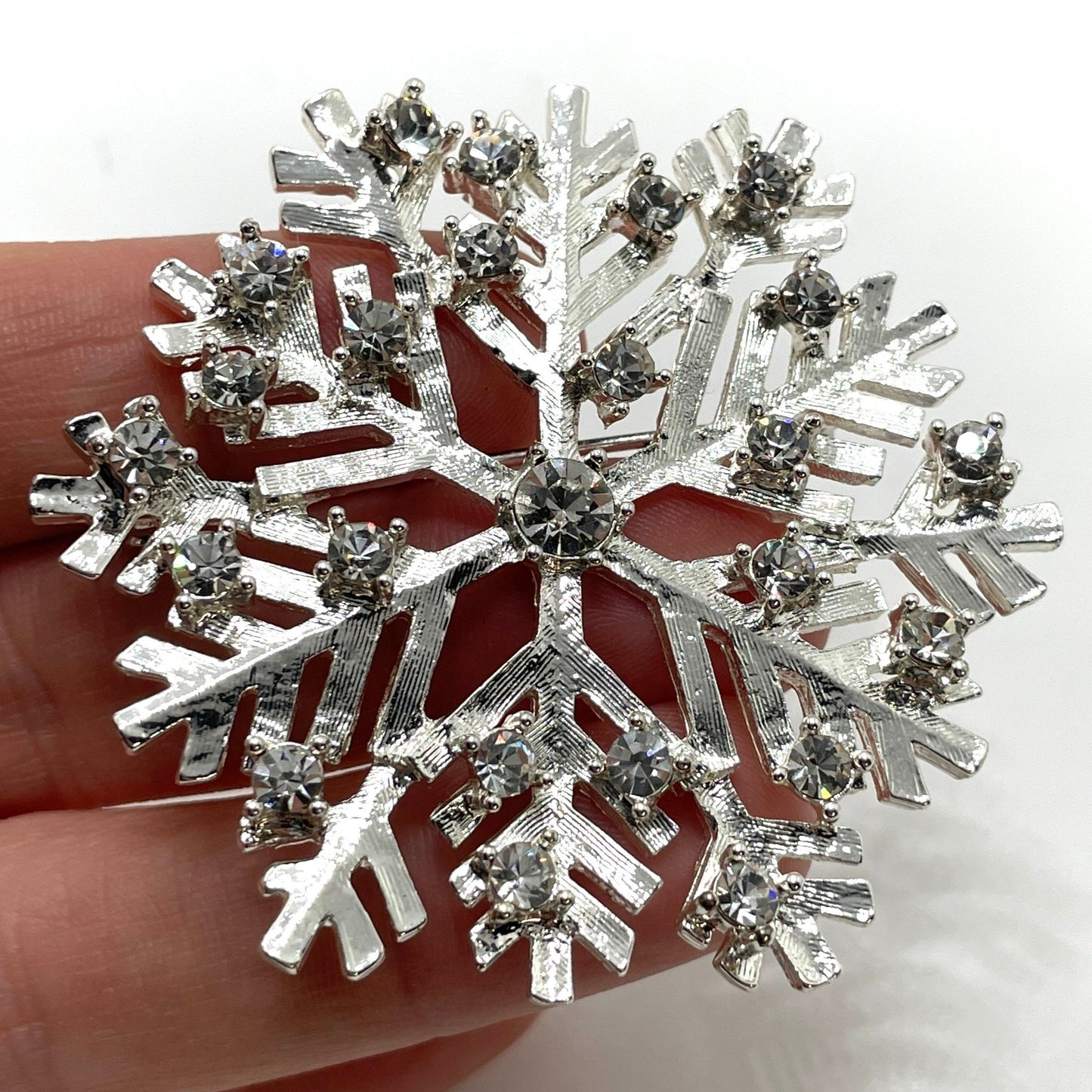 Winter Snowflake Pin