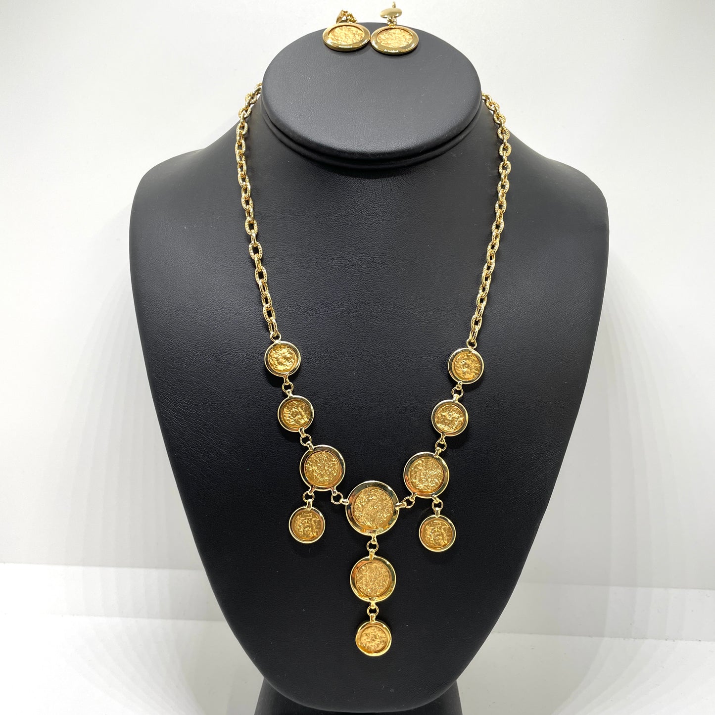 Vintage Necklace & Dangle Earring Set