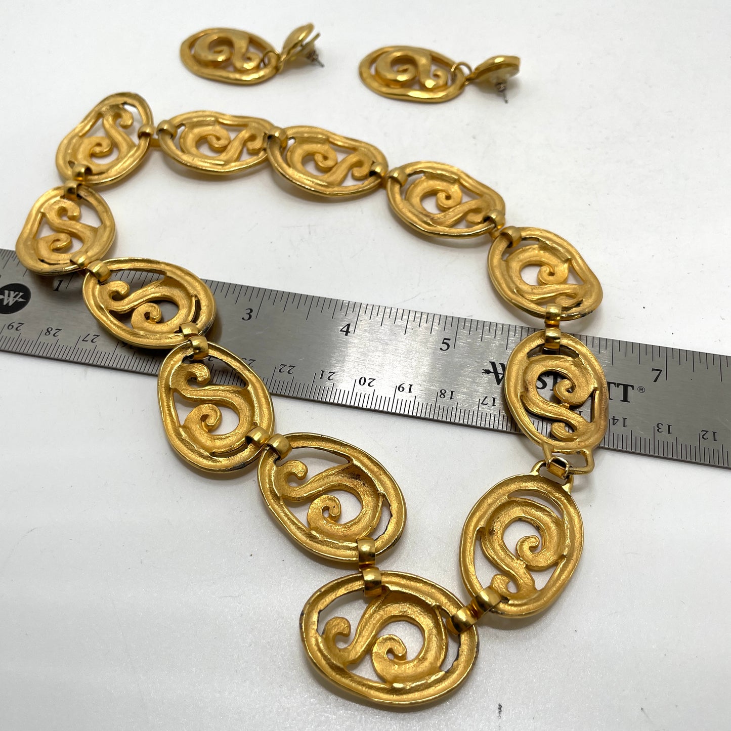 Vintage Necklace & Earring Set