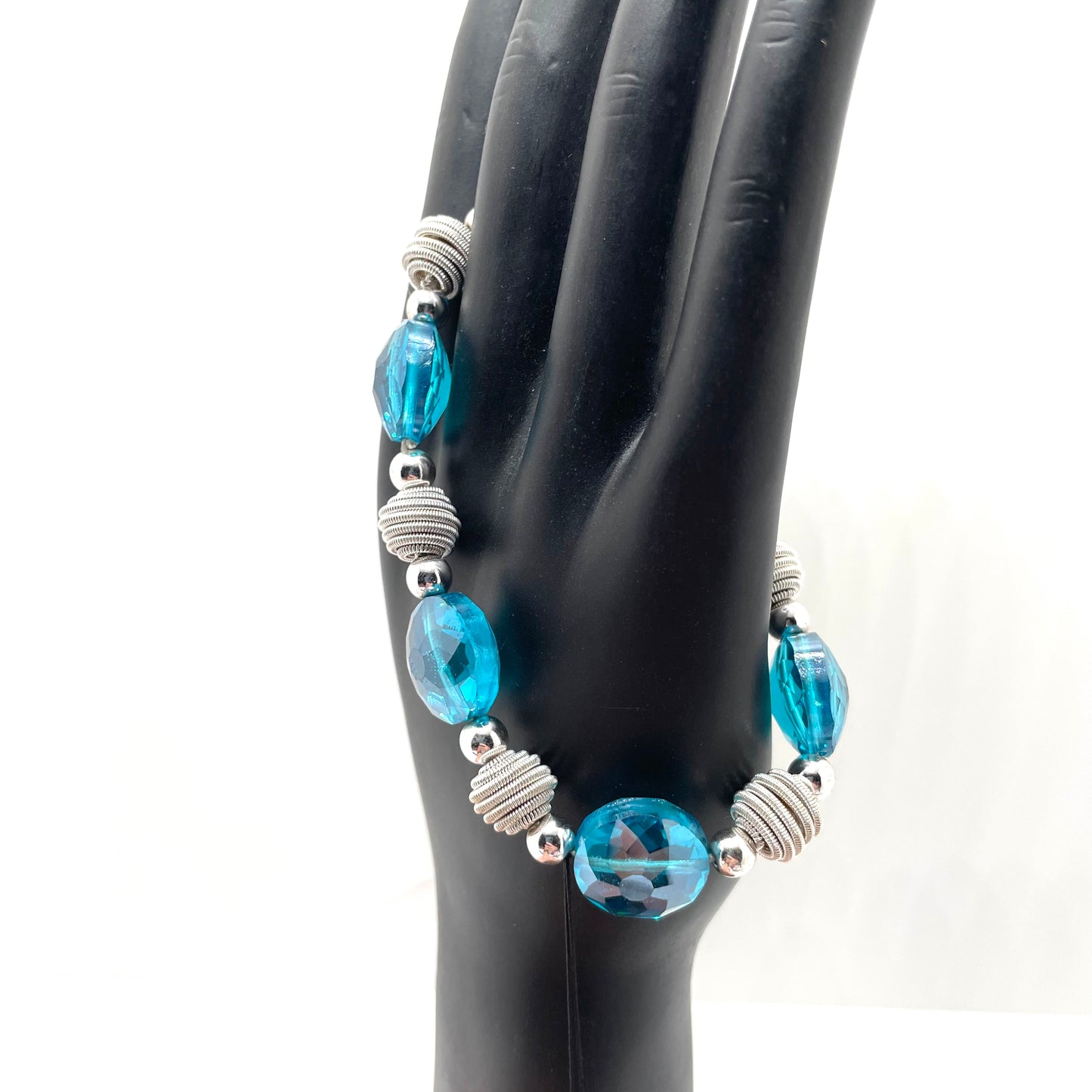 Designer Monet Blue Beaded Bracelet NWT