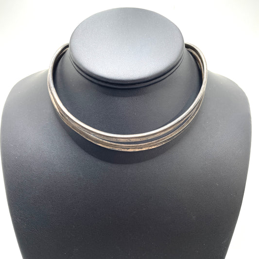 Poul Warmind Sterling Silver Solid Choker