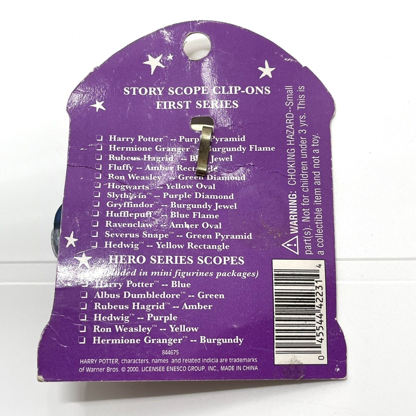 Harry Potter Story Scope Clip On NWT