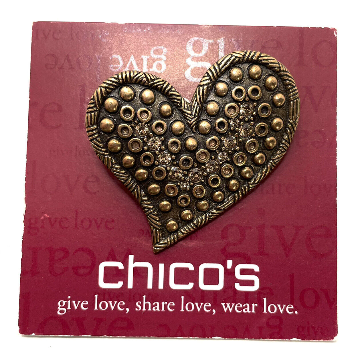 Chico’s Heart Pin