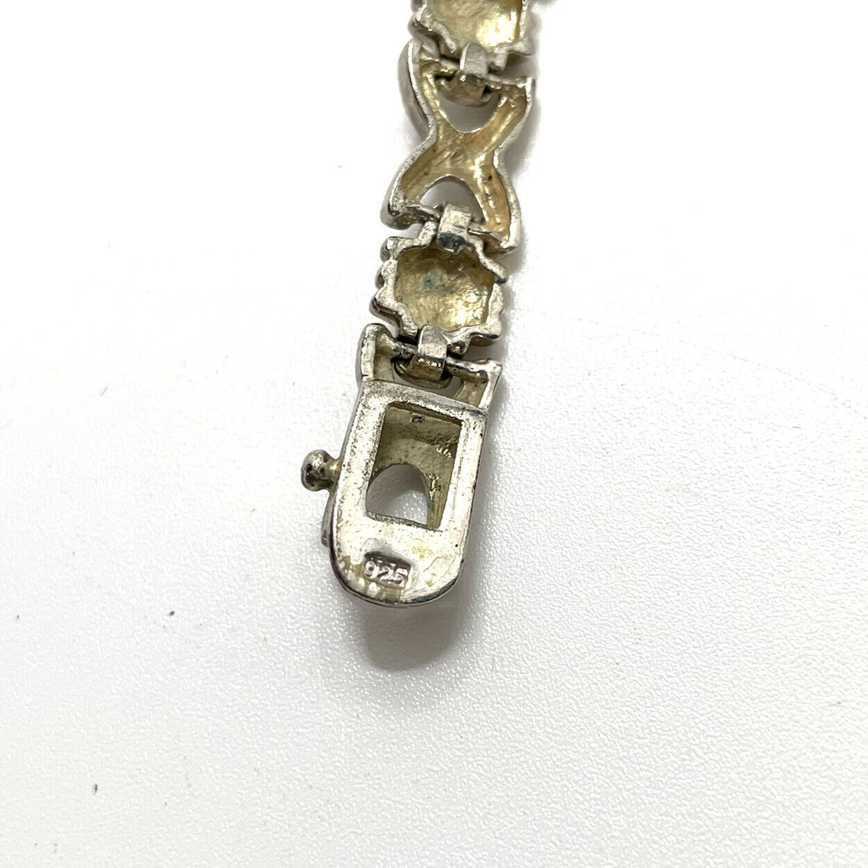 Vintage Sterling Silver Tennis Bracelet