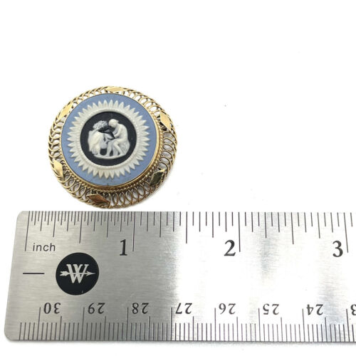 Vintage Wedgwood C68 14K Gold Pin /Pendant