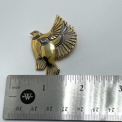 Vintage Laurel Burch Doves Pin